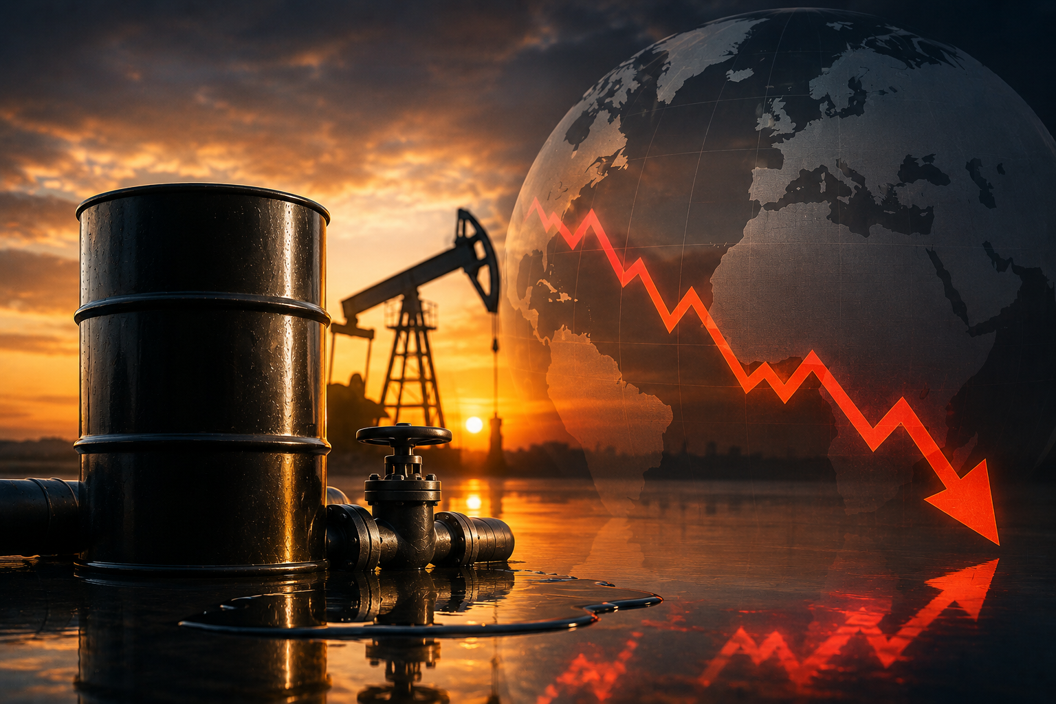 Brent petrolde düşüş sürüyor: Varil fiyatı 95 dolar seviyesinde