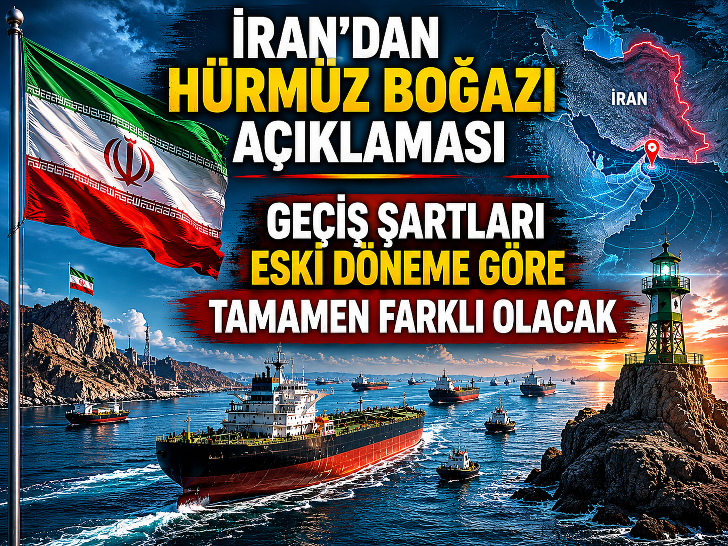 İran’dan Hürmüz Boğazı çıkışı: Geçiş şartları tamamen değişiyor
