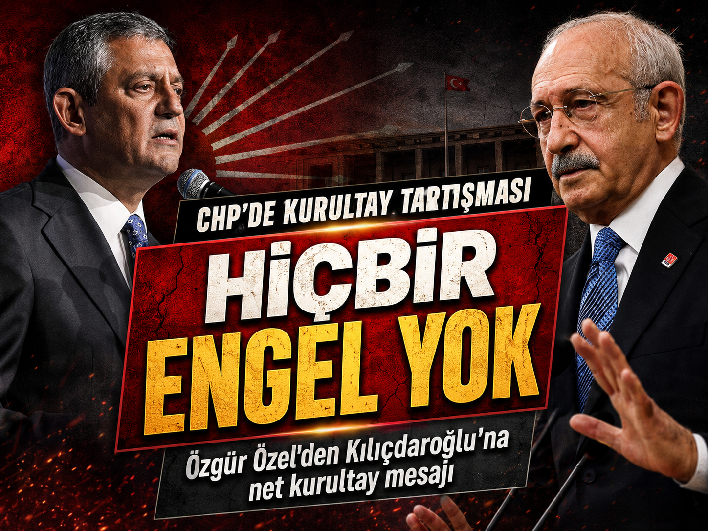 Özgür Özel'den Kılıçdaroğlu'na "kurultay" cevabı: Hiçbir engel yok