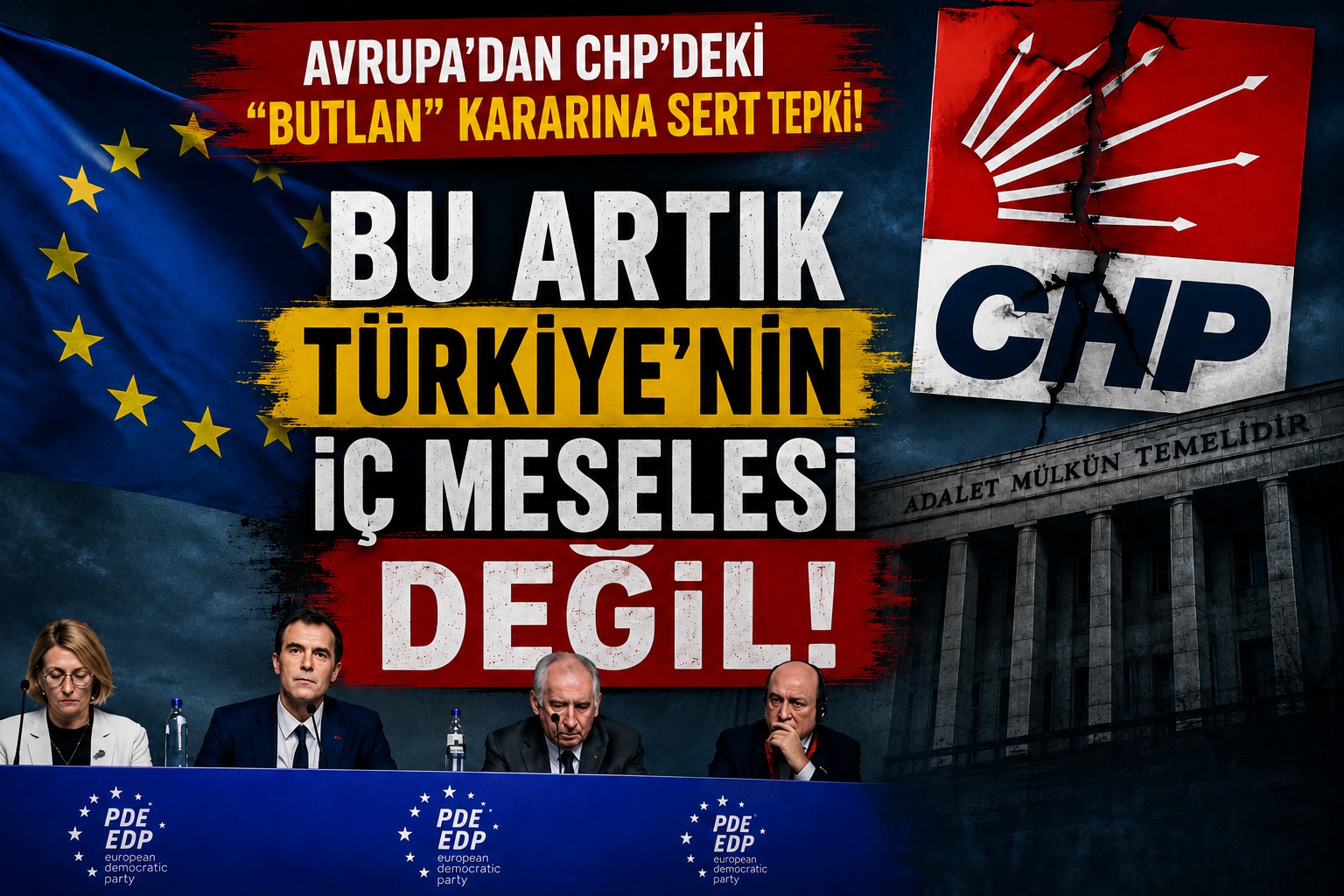 Avrupa’dan CHP kararı çıkışı: Türkiye’de demokrasi bükülüyor