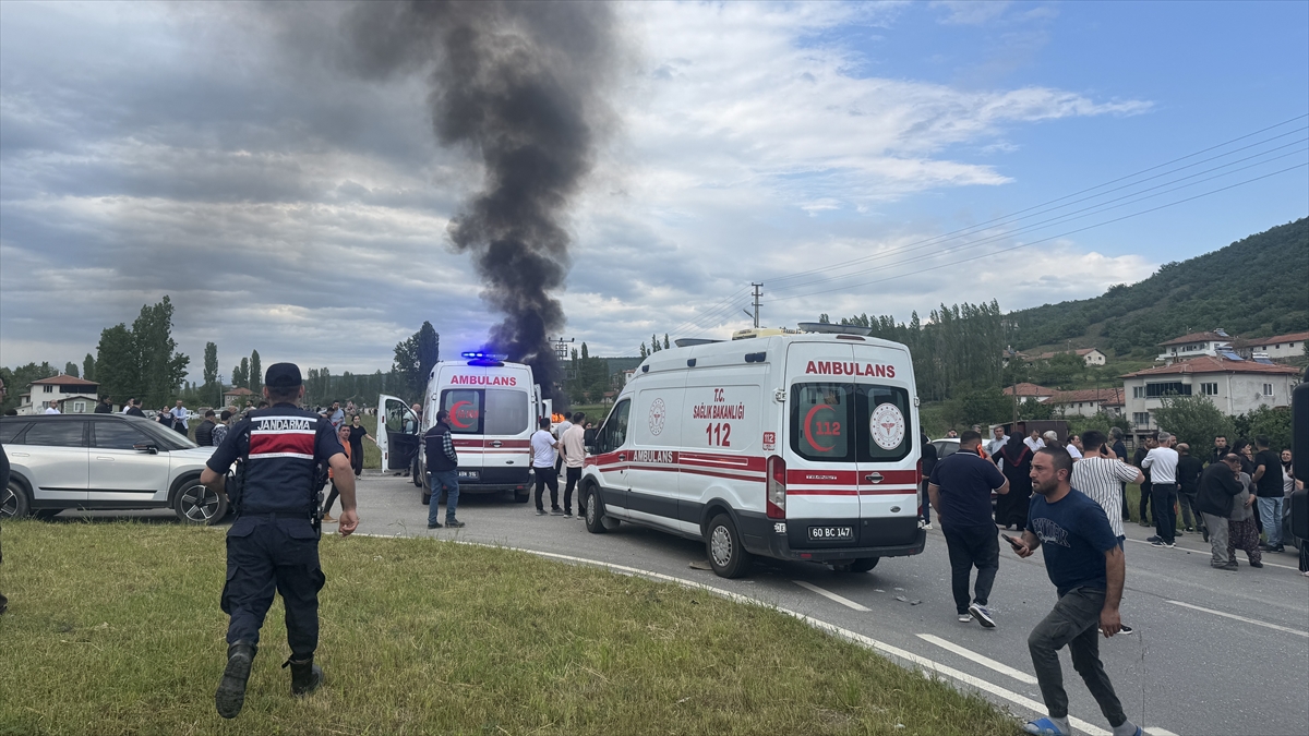 Amasya’da feci kaza: 2 ölü, 2 yaralı
