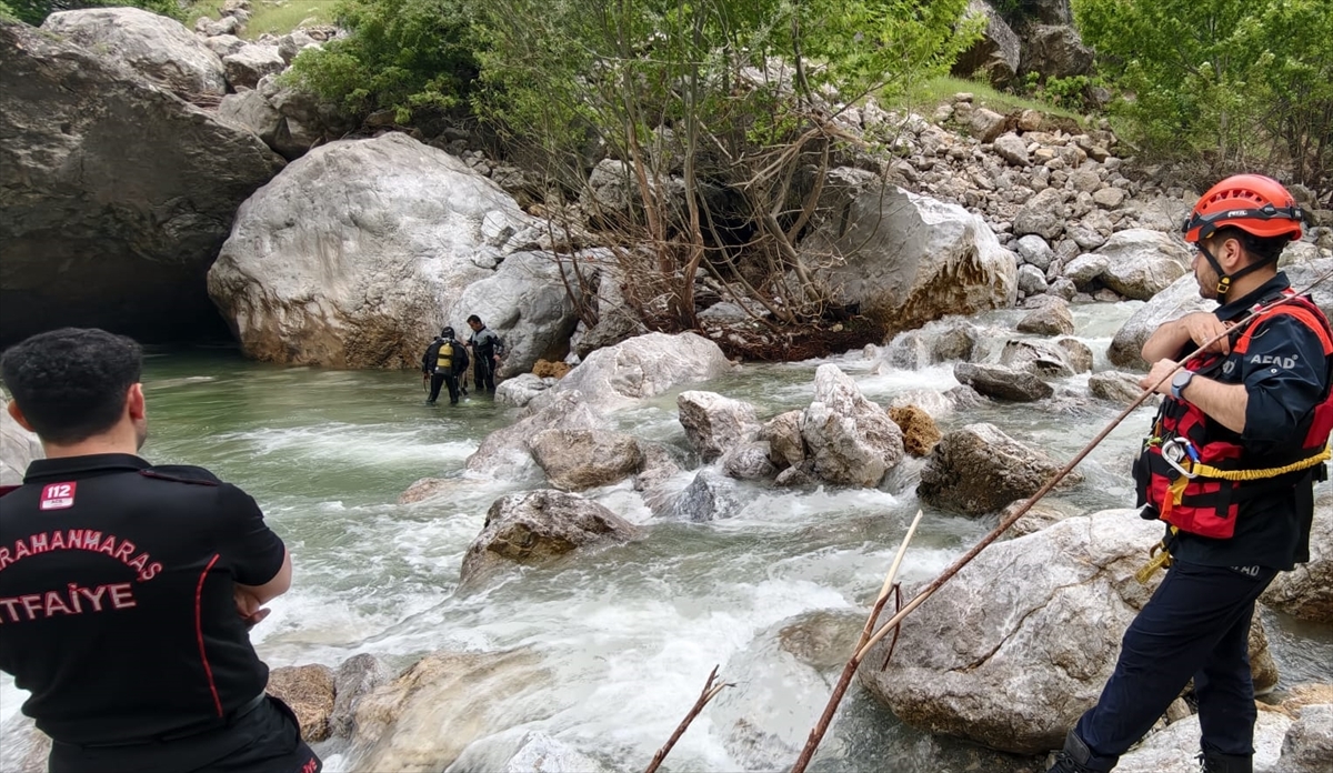 Kahramanmaraş’ta nehirde kaybolan kişi aranıyor