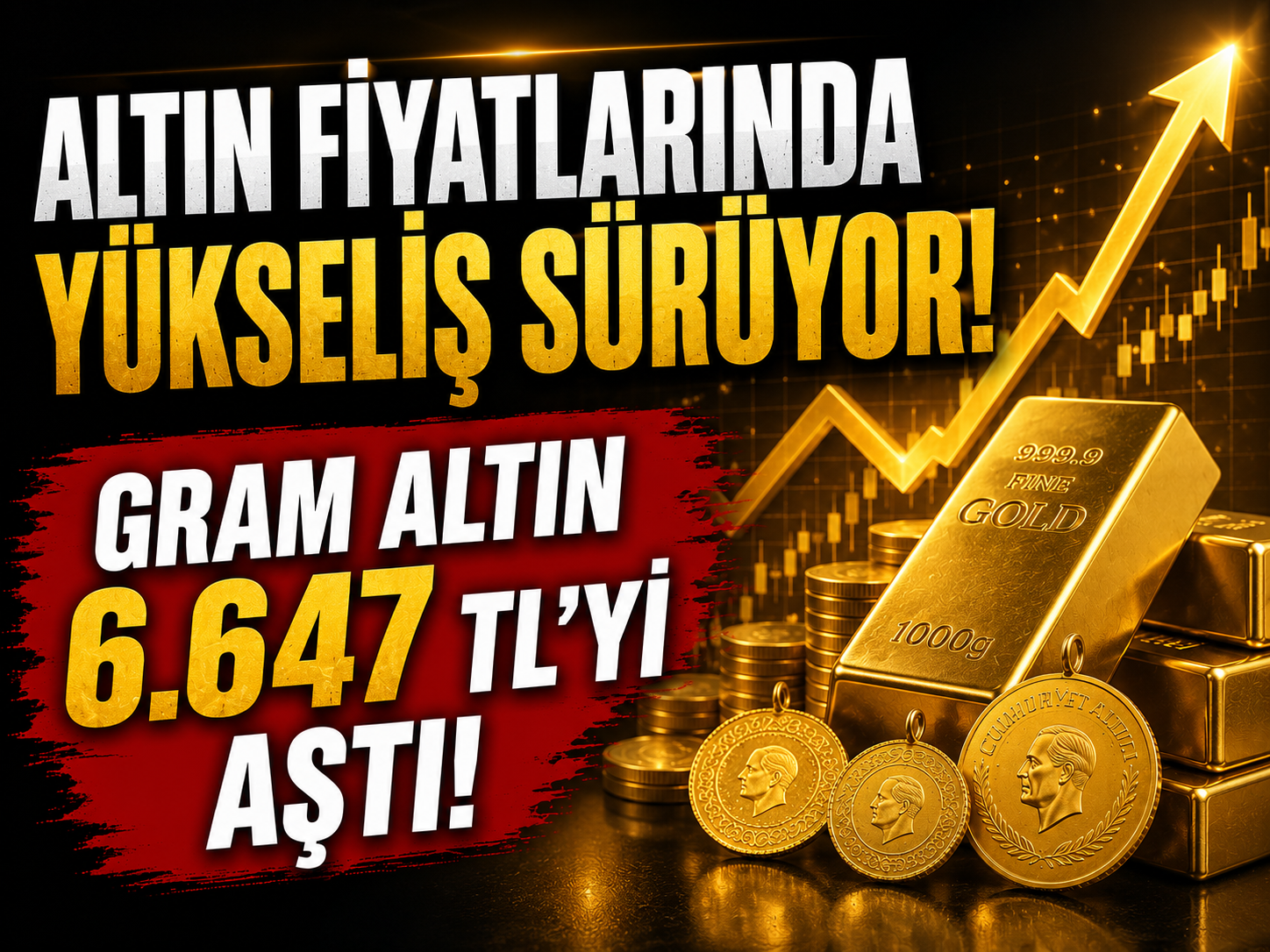 Altın piyasasında hareketlilik: Ons altın 4 bin 500 doların üzerinde