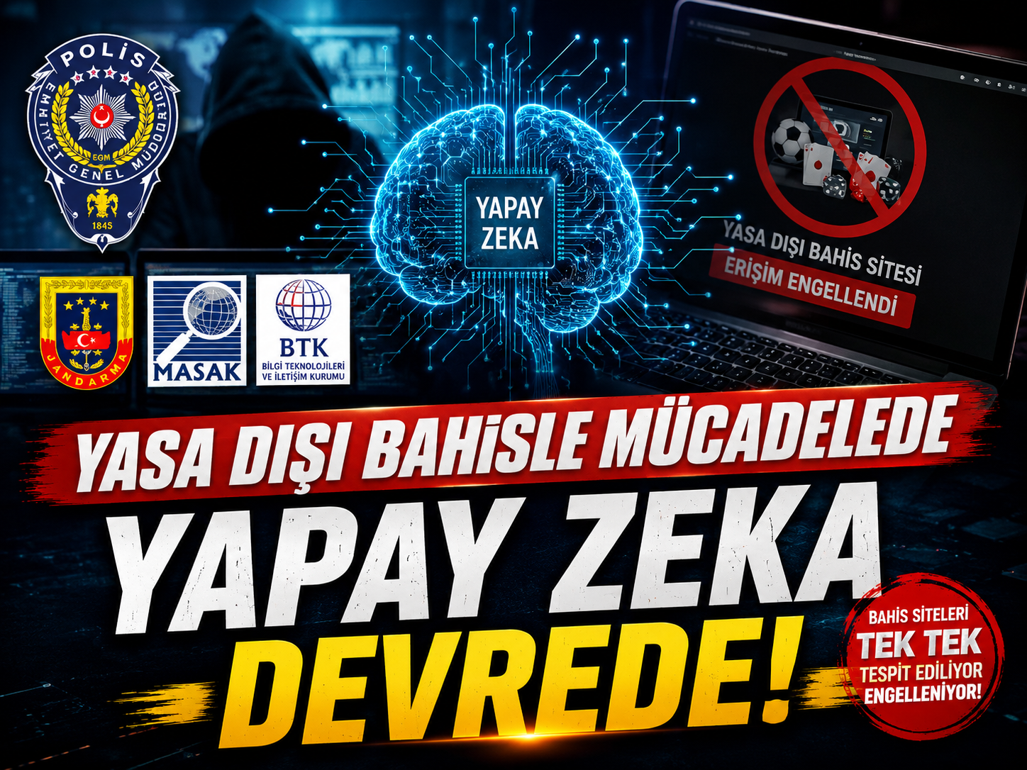 Yasa dışı bahisle mücadelede yapay zeka dönemi