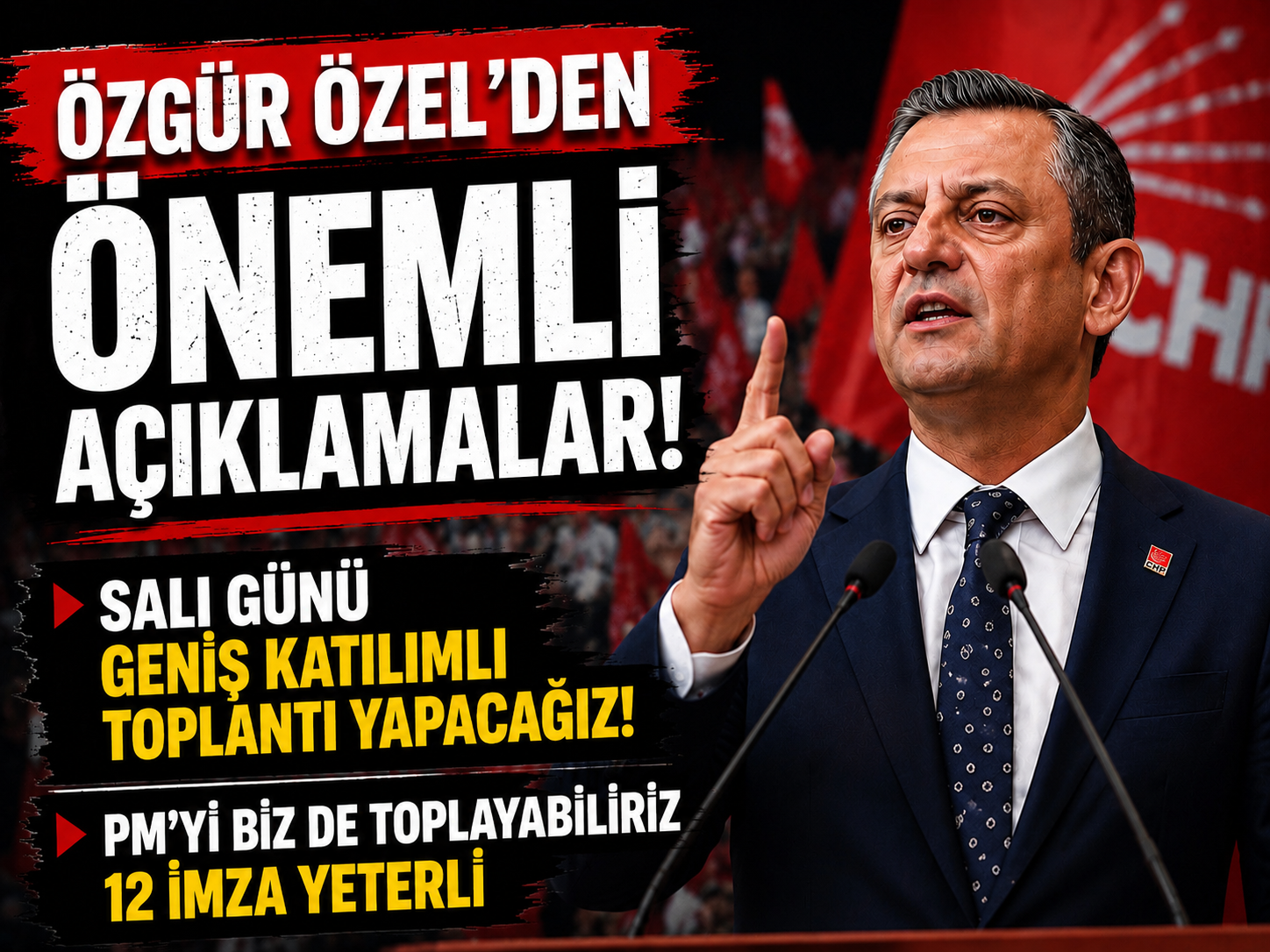 CHP’de kurultay tartışması: Özel’den dikkat çeken açıklamalar