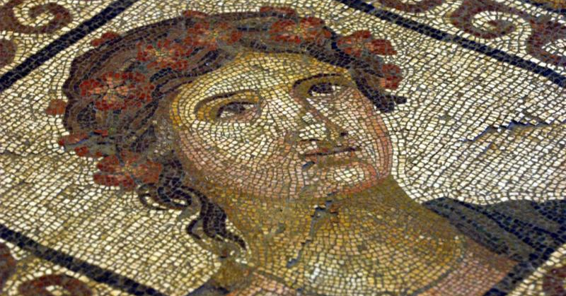 1700 yıllık Amisos Mozaiği Samsun Müzesi’nde sergileniyor