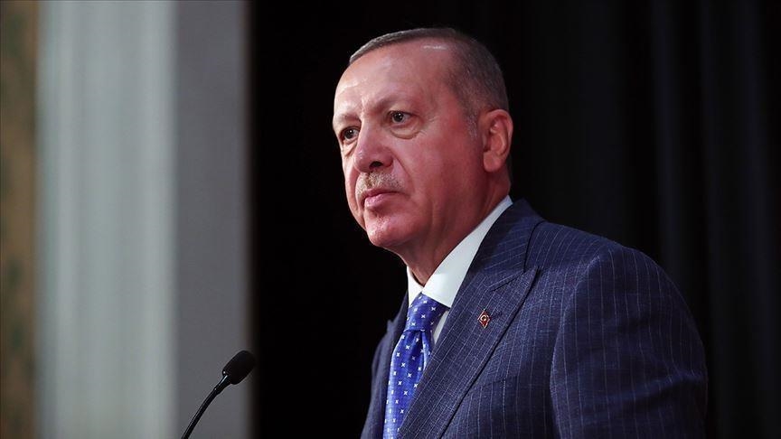 Cumhurbaşkanı Erdoğan’dan şehit Yusuf Ergün’ün ailesine taziye mesajı