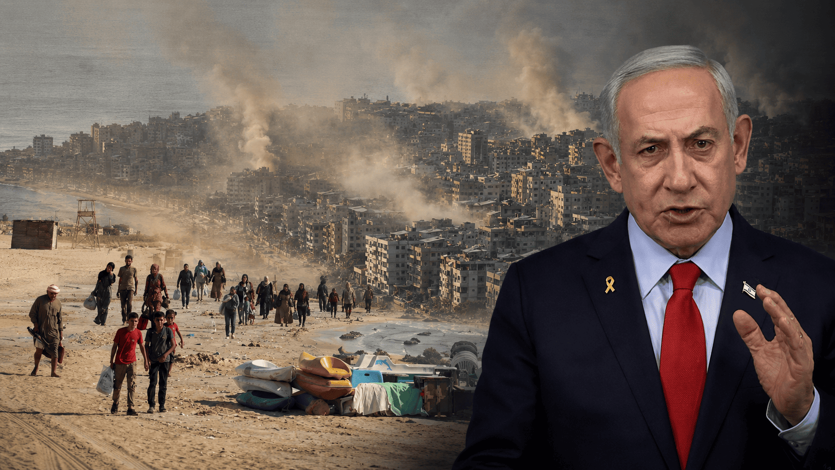 Netanyahu'nun vur emri sonrası Beyrut'ta halk sokaklara döküldü!