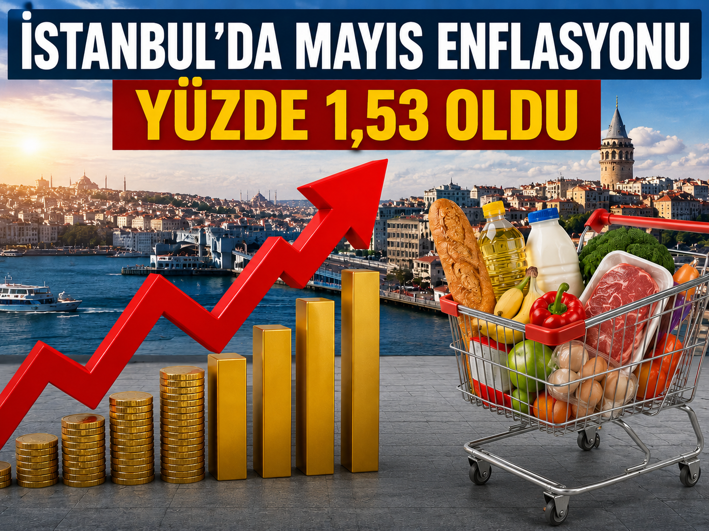 İstanbul enflasyon verileri açıklandı: Gözler TÜİK rakamlarında