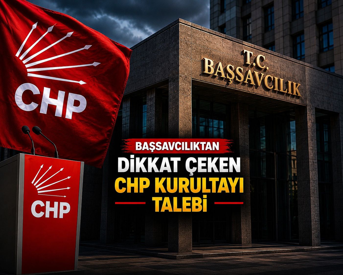 Başsavcılıktan dikkat çeken CHP kurultay talebi