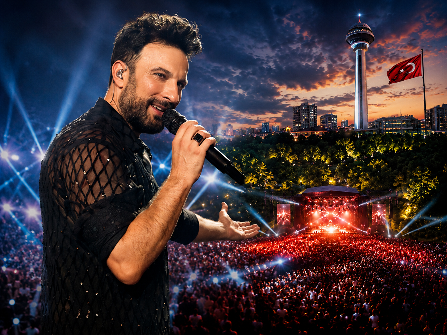 Ankara’da Tarkan konseri heyecanı başladı