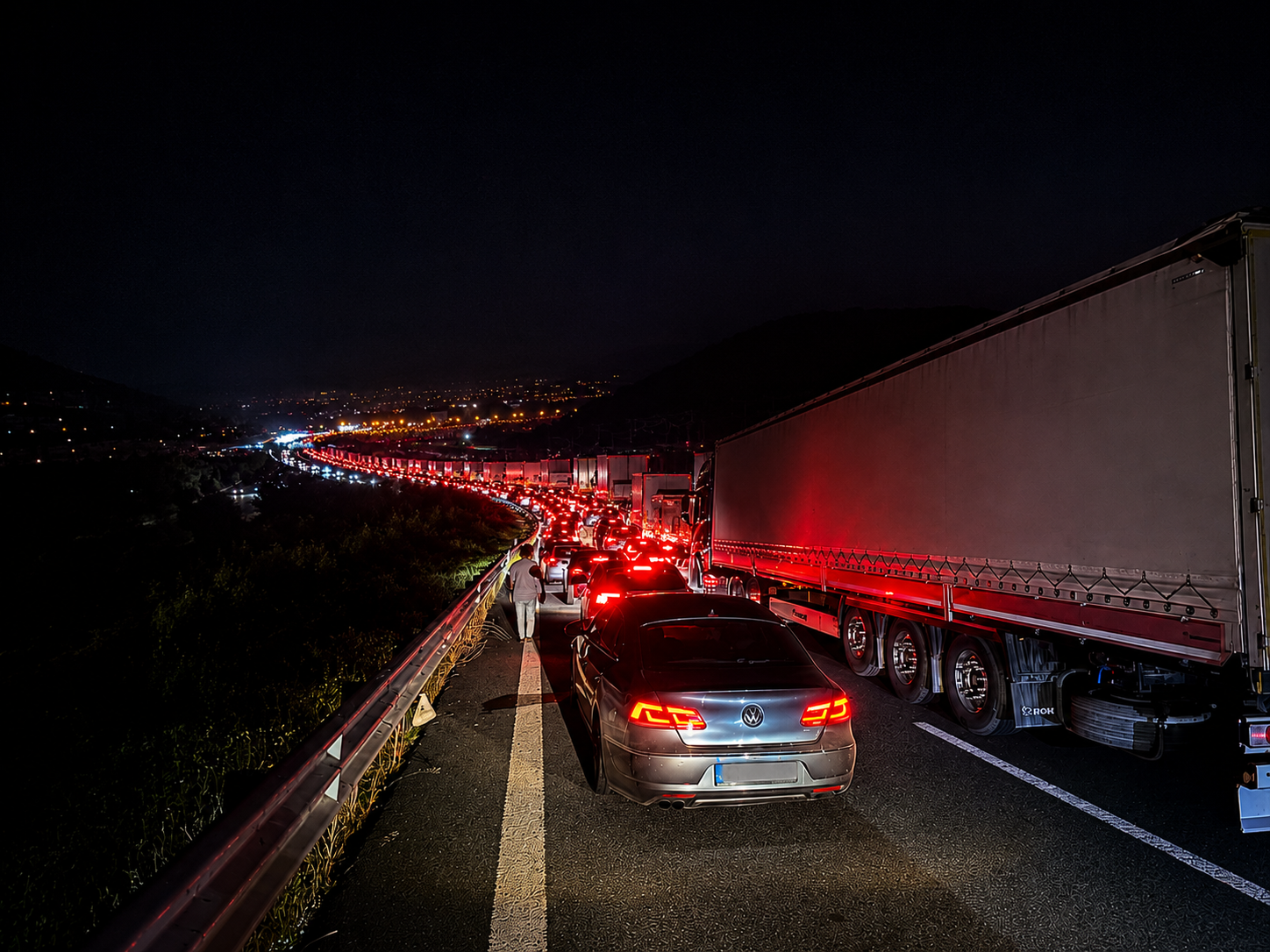 Ankara-Niğde Otoyolu’nda kaza ihbarı: Boğazköy mevkisinde trafik durdu