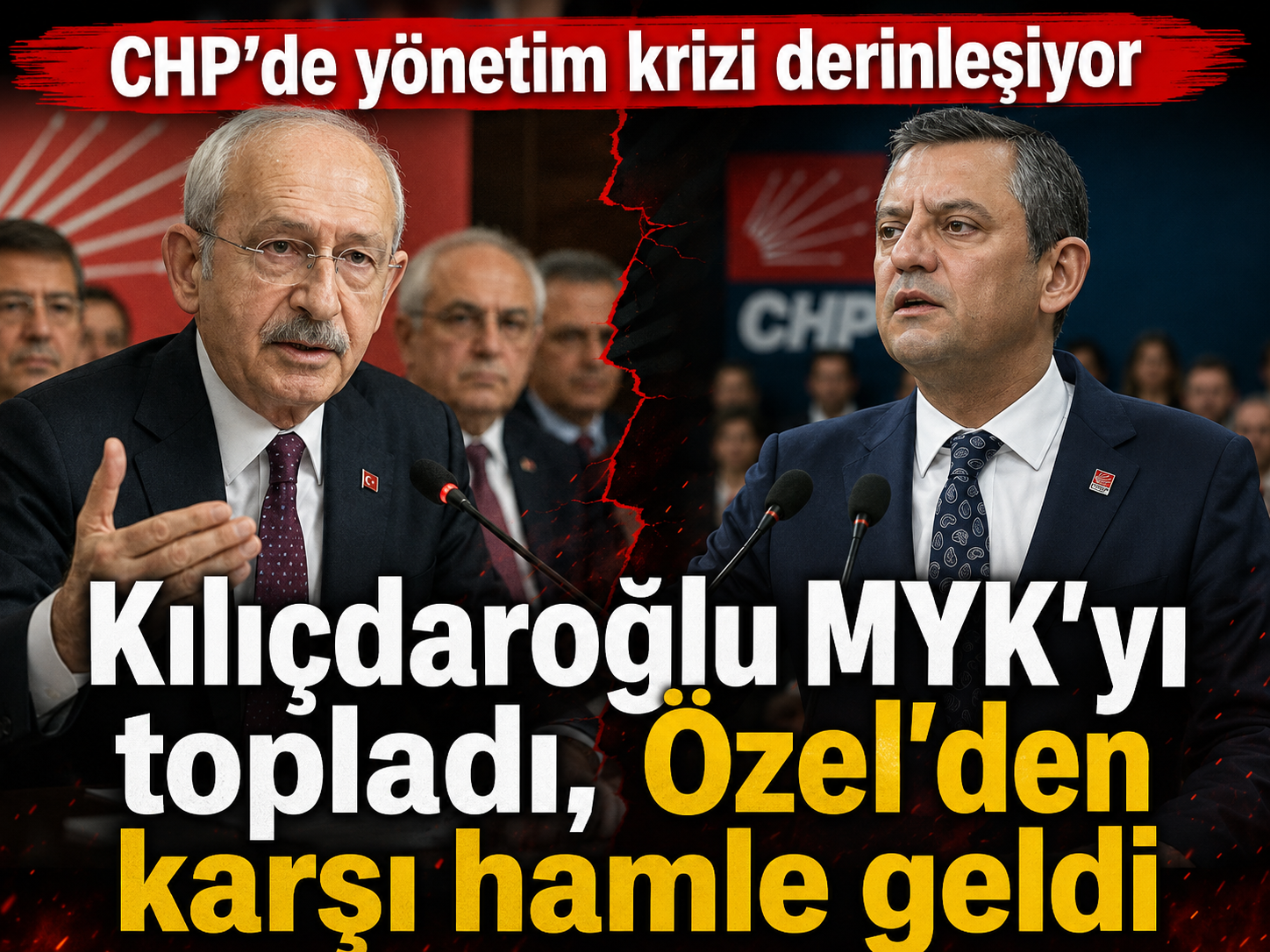 CHP’de MYK krizi: Kılıçdaroğlu topladı, Özel de harekete geçti
