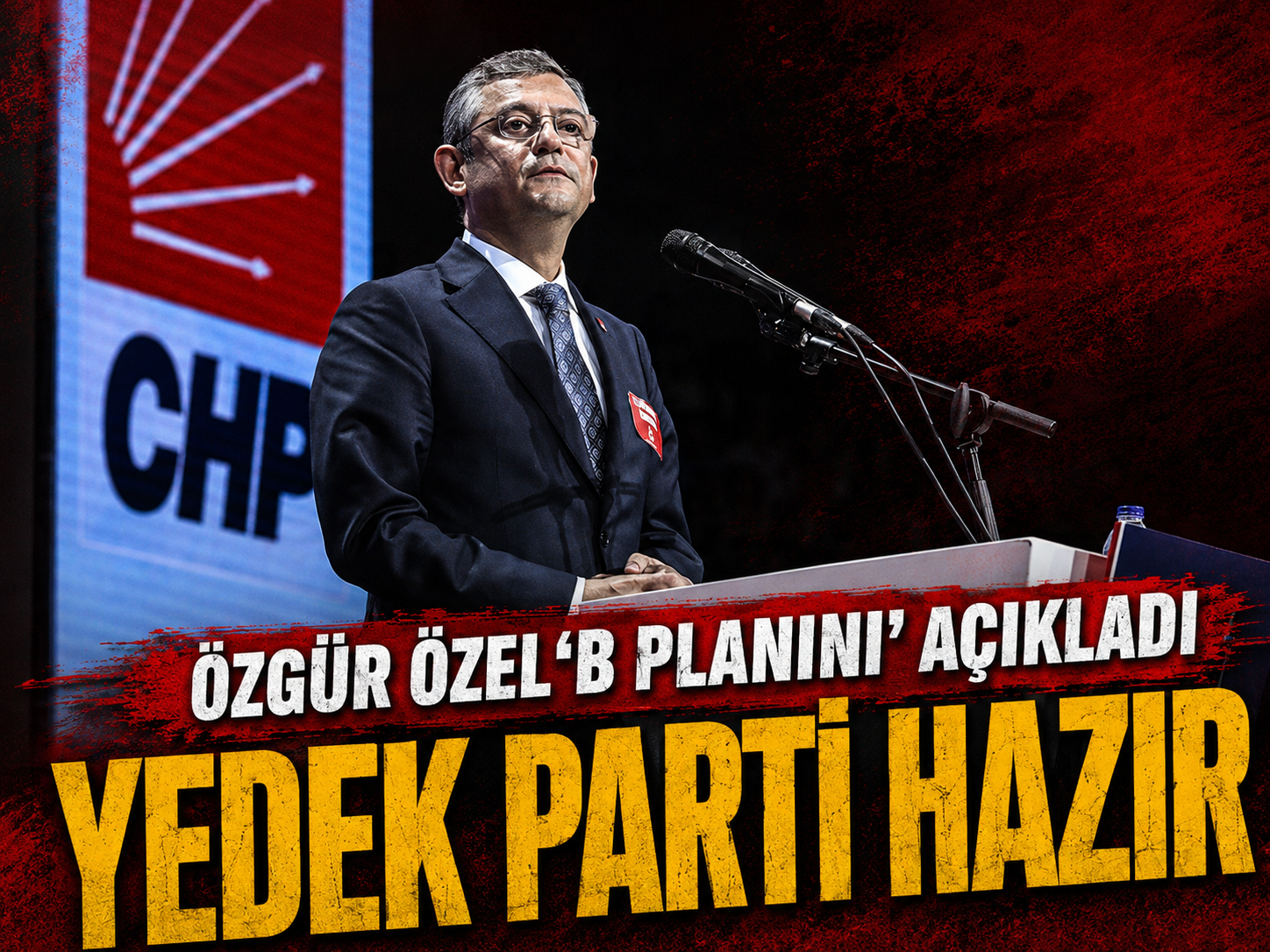 Özgür Özel 'B planını' açıkladı: Yedek parti hazır