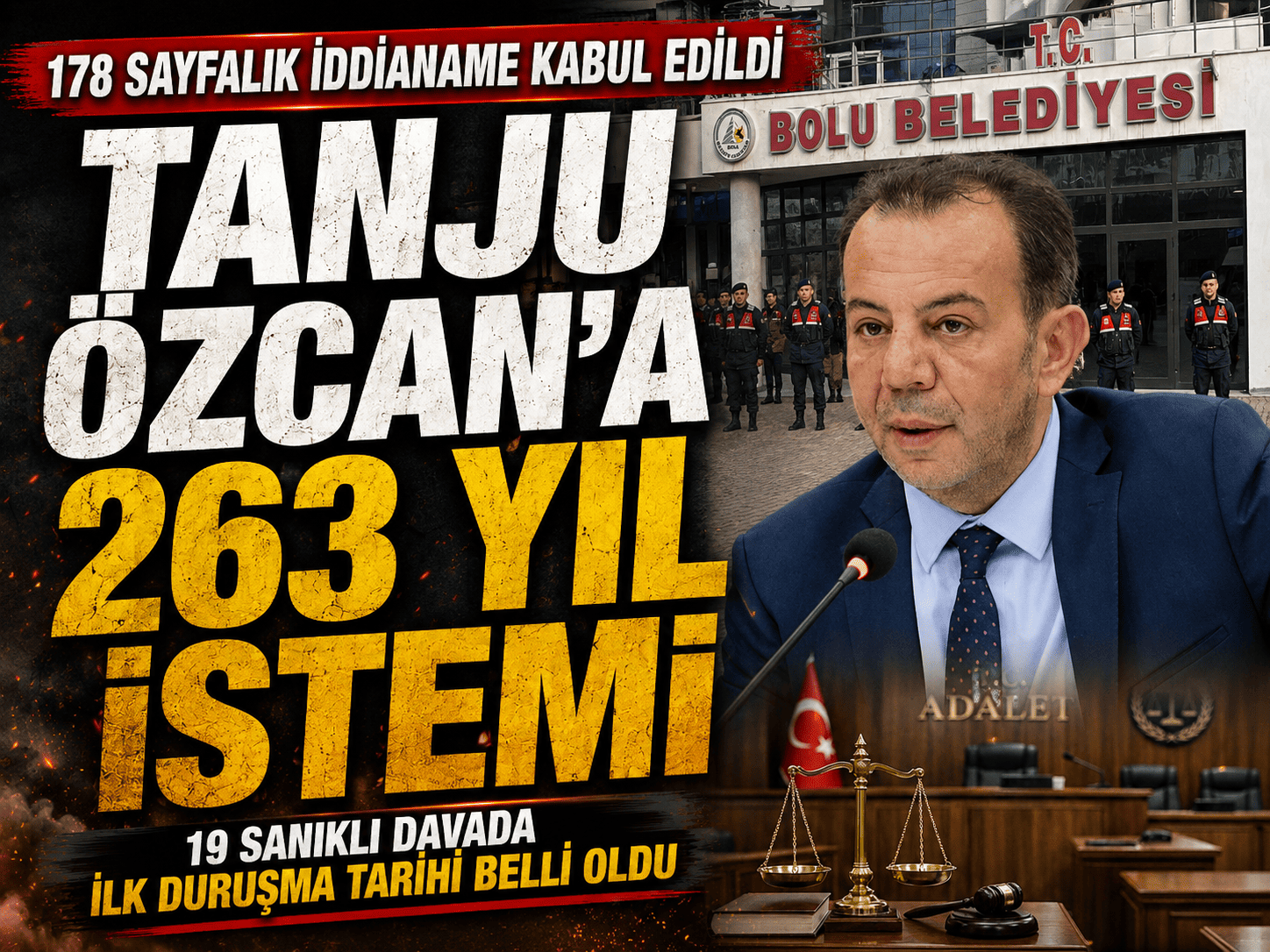 Bolu Belediyesindeki soruşturmada iddianame kabul edildi