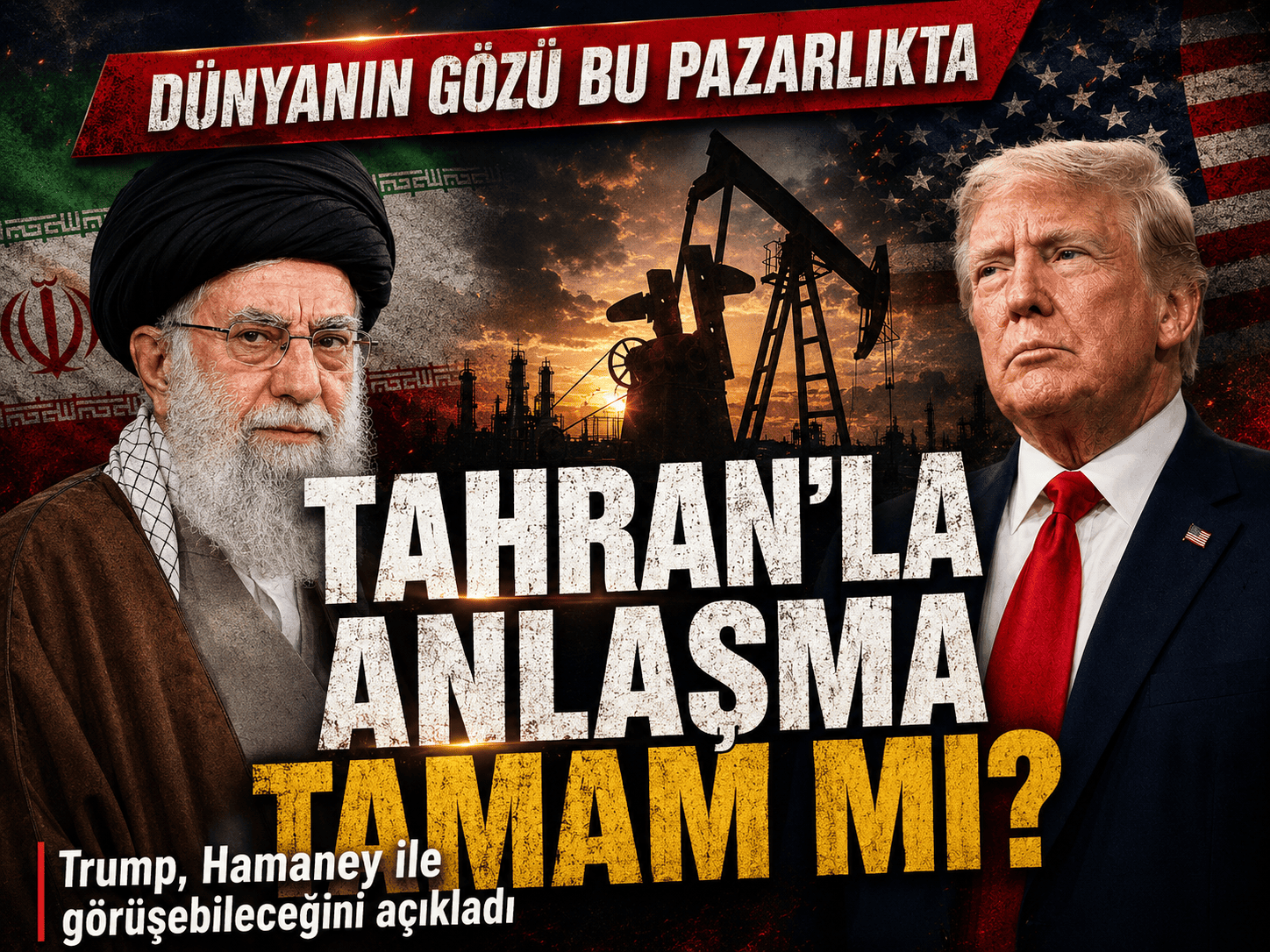 Trump duyurdu: İran nükleer silah için geri adım attı