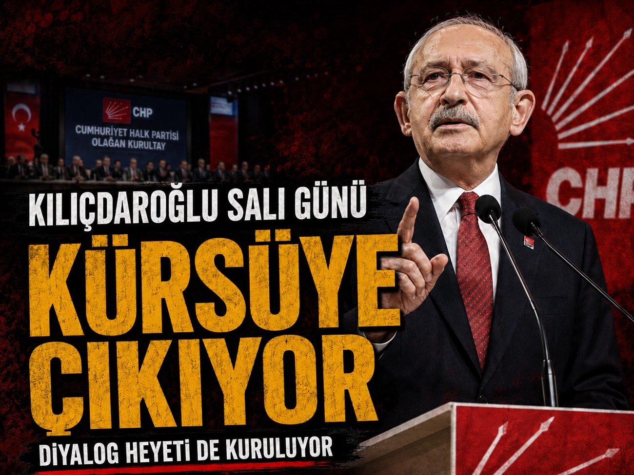 Kılıçdaroğlu grup toplantısında kürsüye çıkıyor