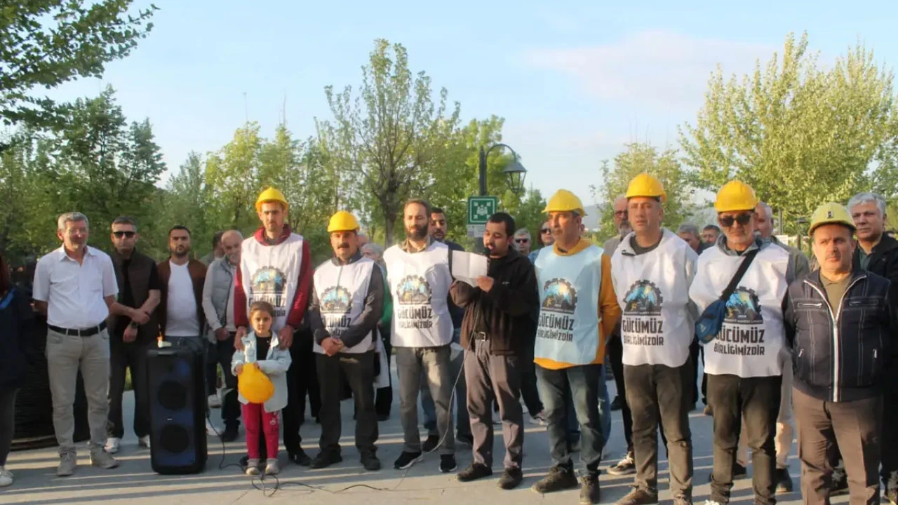 Yıldızlar SSS Holding önünde madenci nöbeti başlıyor