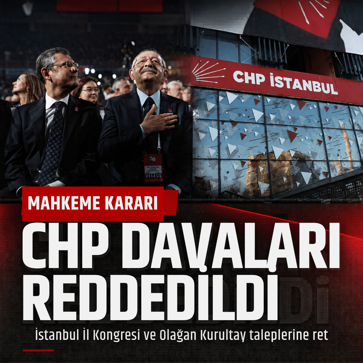 Yargıdan CHP kararı: İki dava da reddedildi