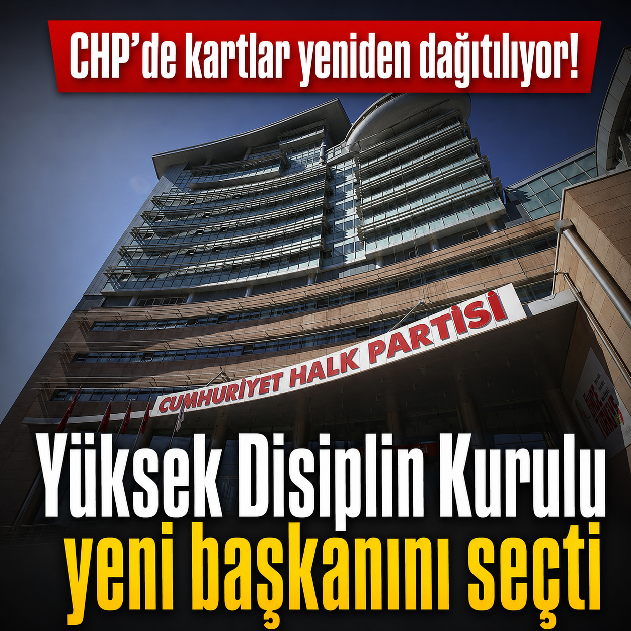 CHP'de kartlar yeniden dağıtılıyor: Yüksek Disiplin Kurulu yeni başkanını seçti