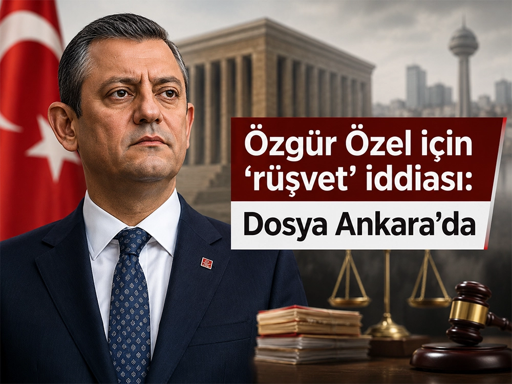 Özgür Özel için “rüşvet” iddiası: Dosya Ankara’da