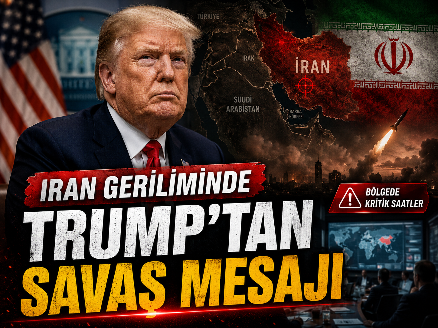 İran geriliminde Trump’tan savaş mesajı