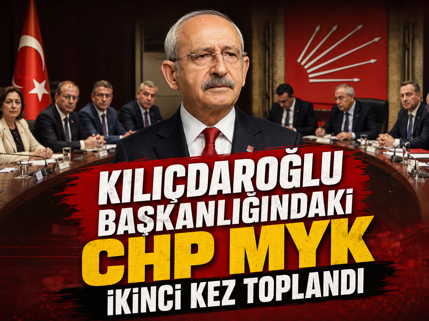 Kılıçdaroğlu başkanlığındaki CHP MYK ikinci kez toplandı