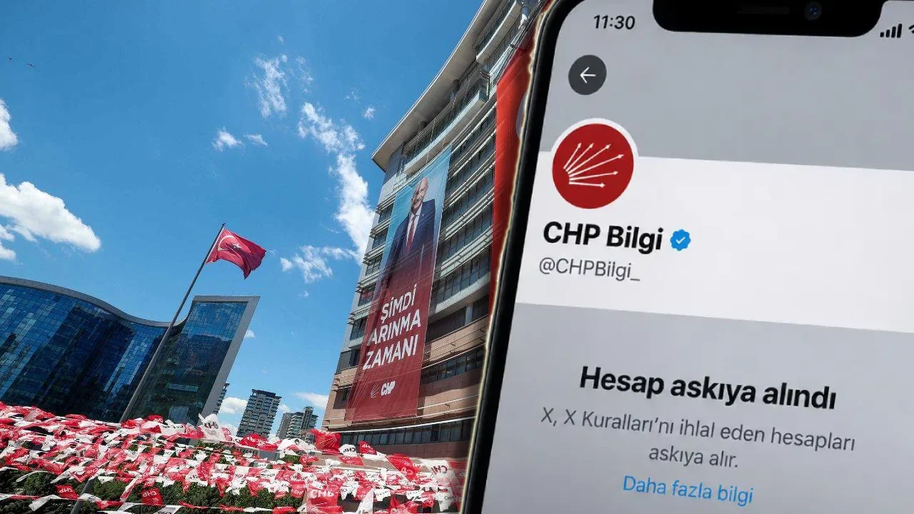 CHP’nin yeni kurumsal hesabı olarak duyurulan hesap askıda