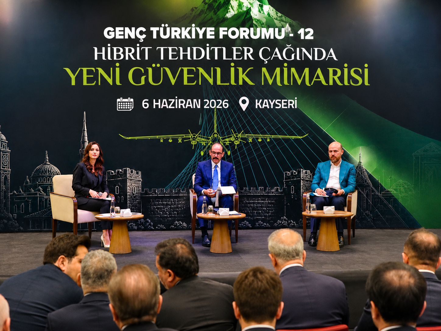 Kayseri’de Genç Türkiye Forumu’na İbrahim Kalın ve Bilal Erdoğan katıldı