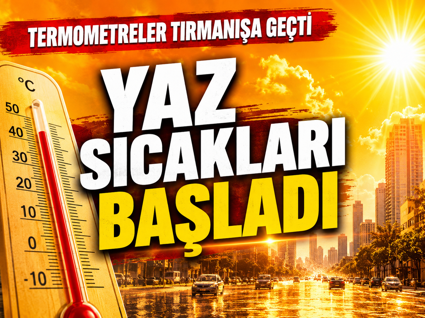 Termometreler tırmanışa geçti: Yaz sıcakları başladı