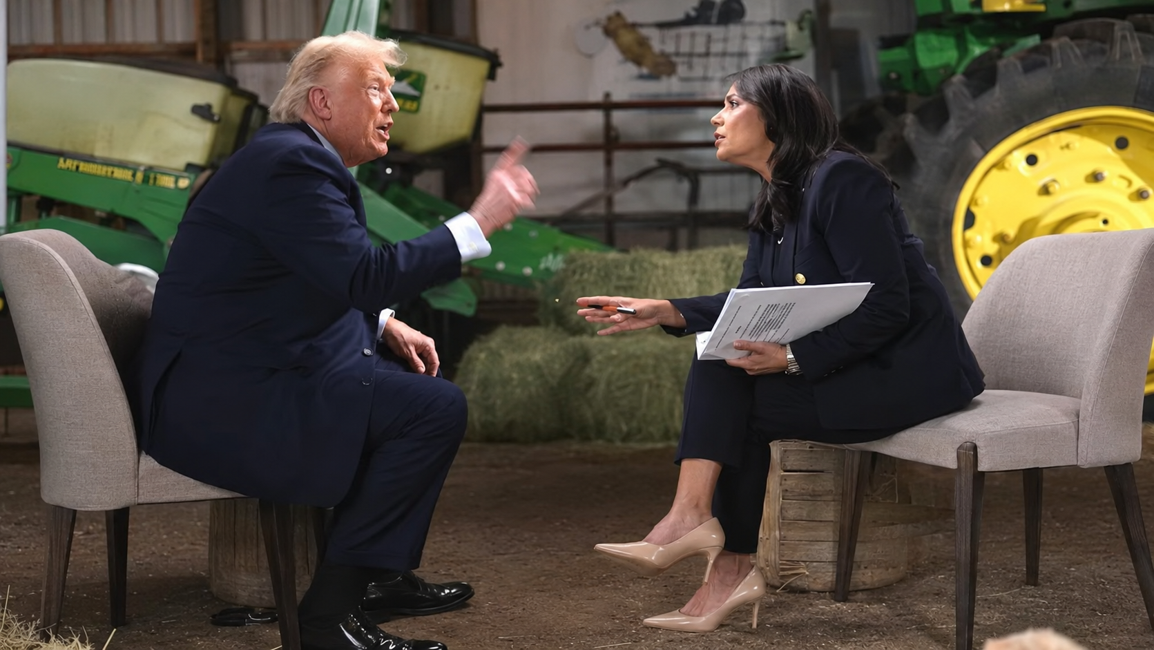 Dünya bu skandalı konuşuyor! Trump canlı yayında çıldırdı