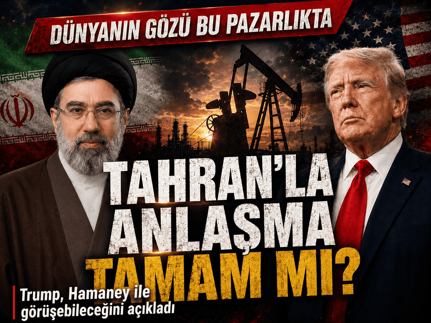 Trump duyurdu: İran nükleer silah için geri adım attı