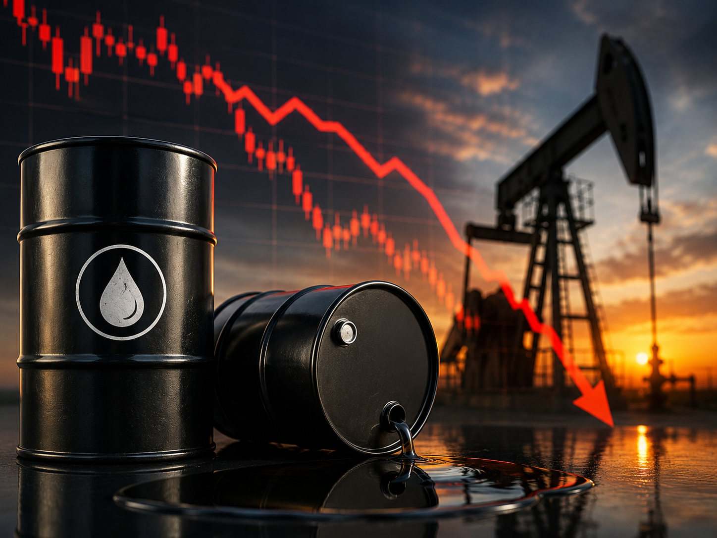Brent petrolde sert düşüş! İran iyimserliği fiyatları aşağı çekti