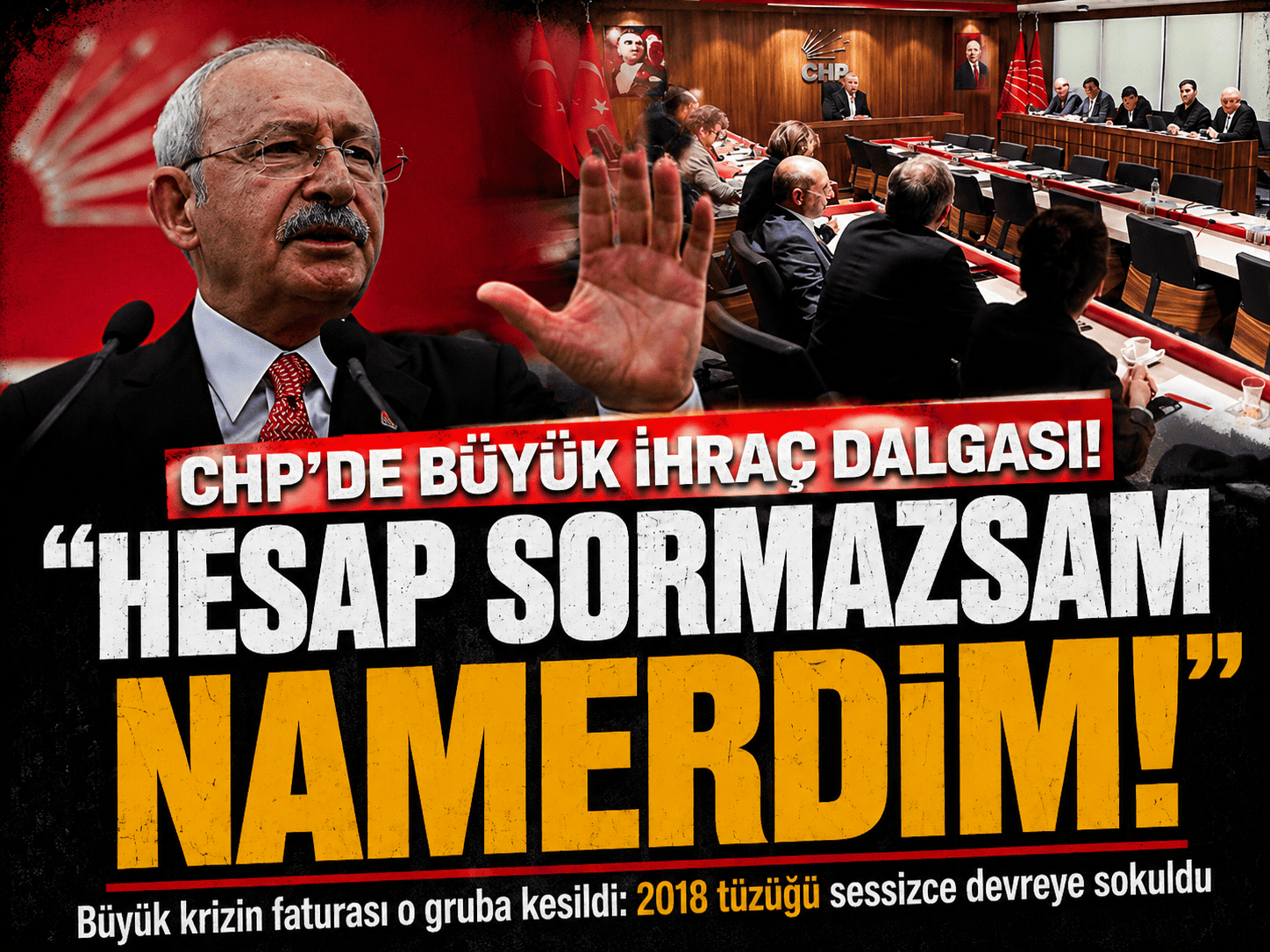 CHP’de arınma süreci başlıyor: Kılıçdaroğlu MYK’yı çağırdı