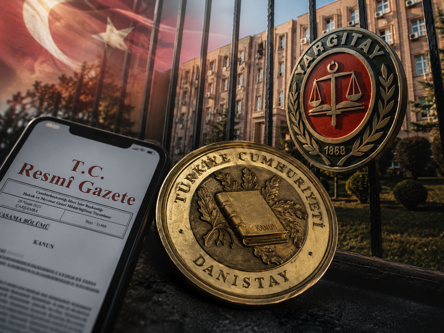 Yargıtay üyeliği ile Danıştay atamaları Resmî Gazete’de yayımlandı