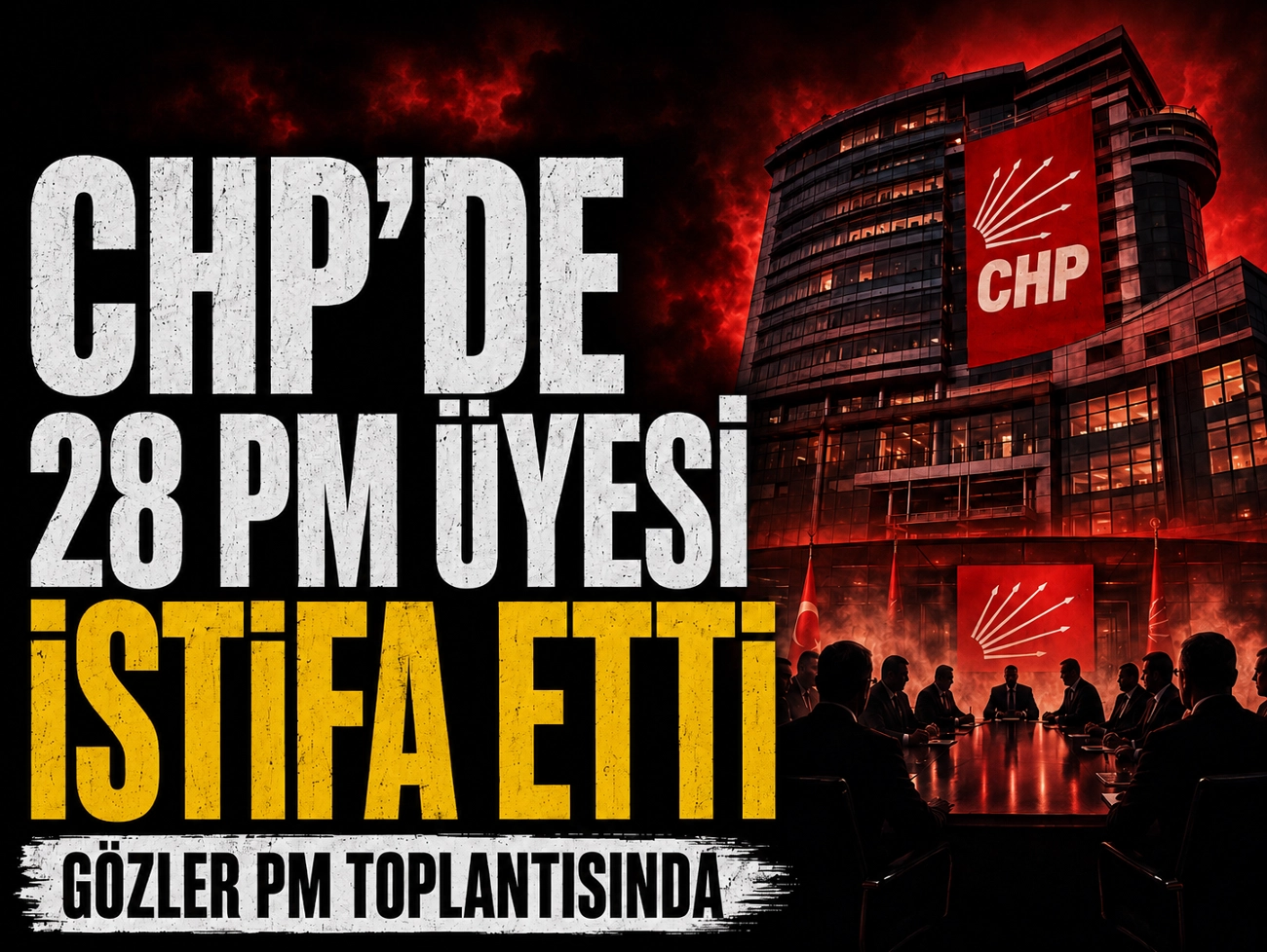 Özgür Özel’e destek veren PM üyelerinden toplu istifa kararı