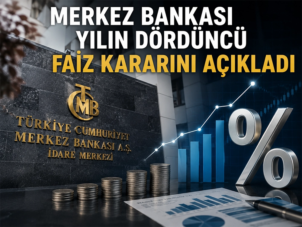 Merkez Bankası dördüncü faiz kararını açıkladı