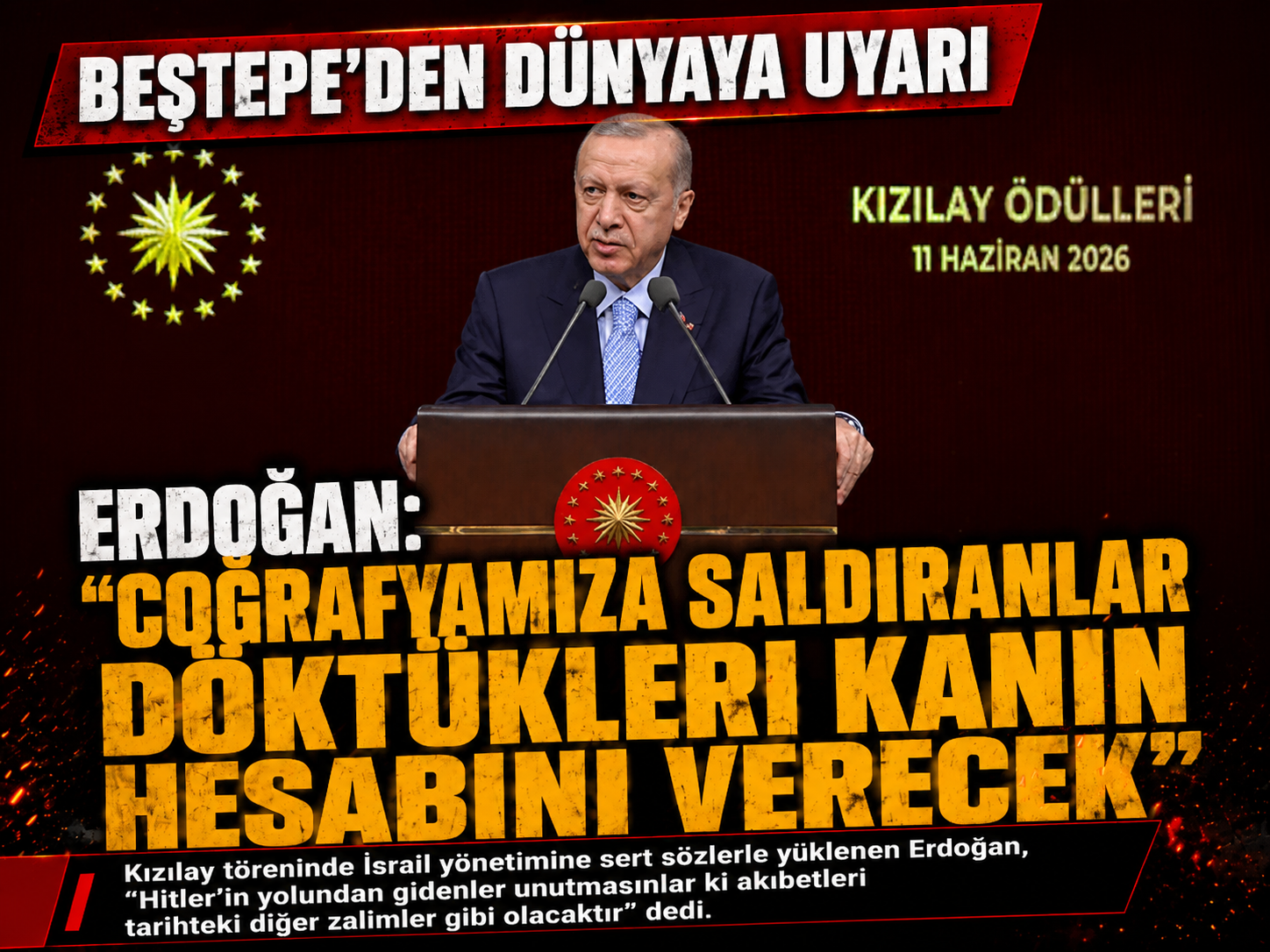 Erdoğan: Döktükleri kanın hesabını verecekler