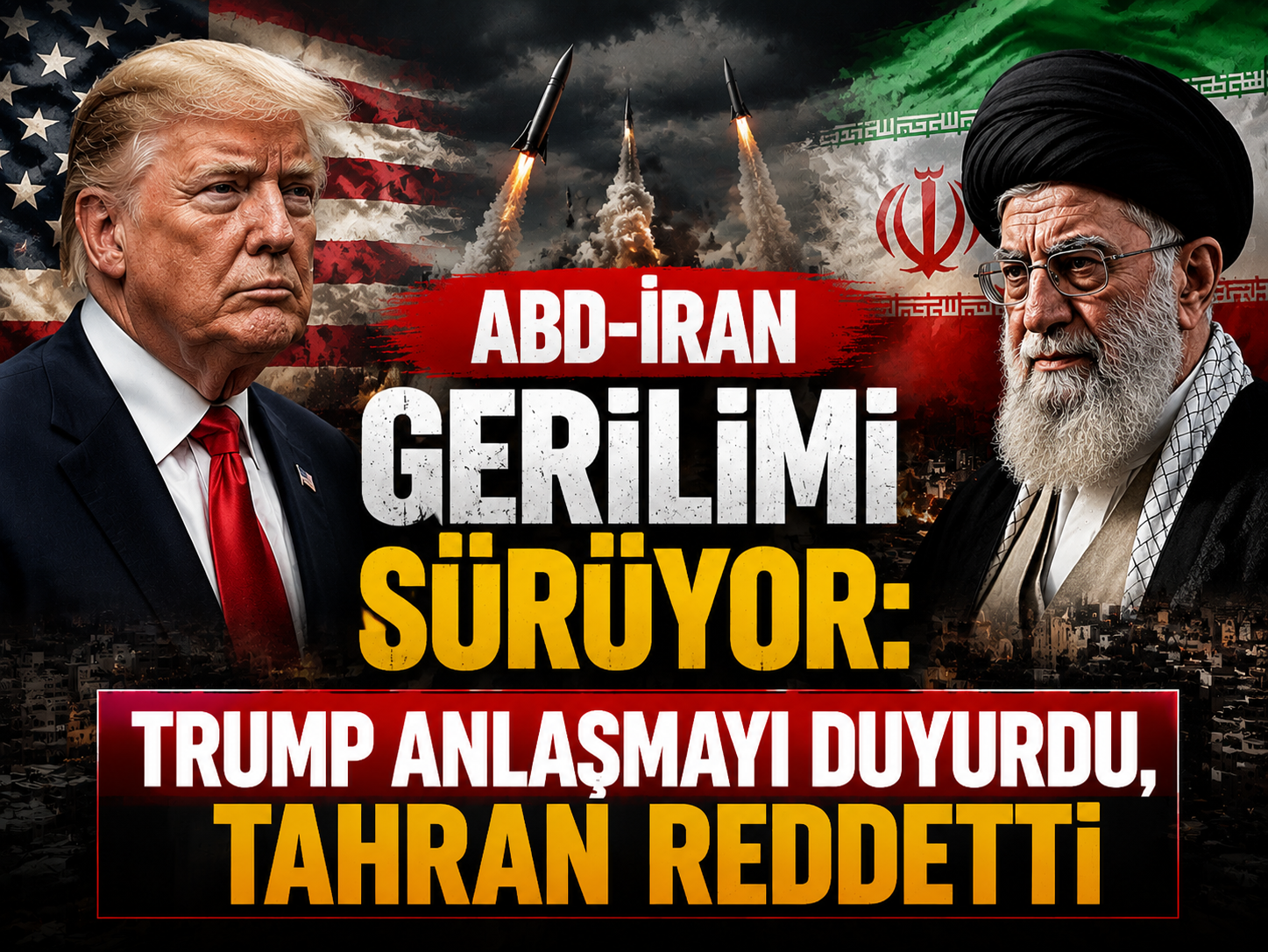 ABD-İran gerilimi sürüyor: Trump anlaşmayı duyurdu, Tahran reddetti