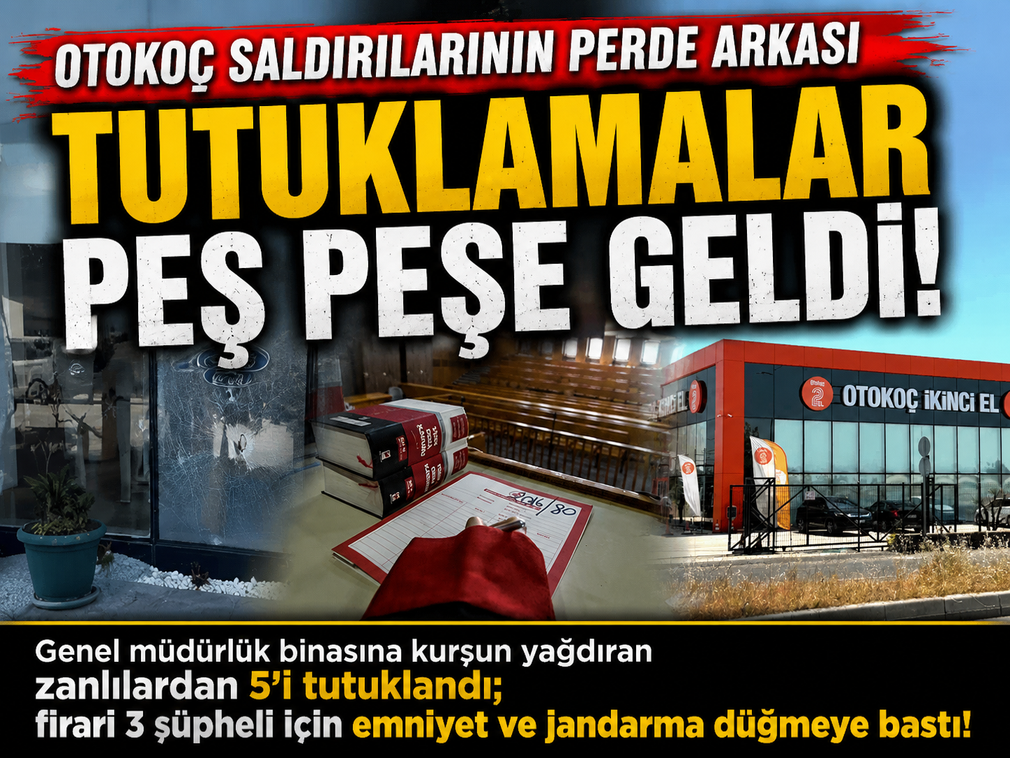 Otokoç saldırganları yakalandı: 5 tutuklama