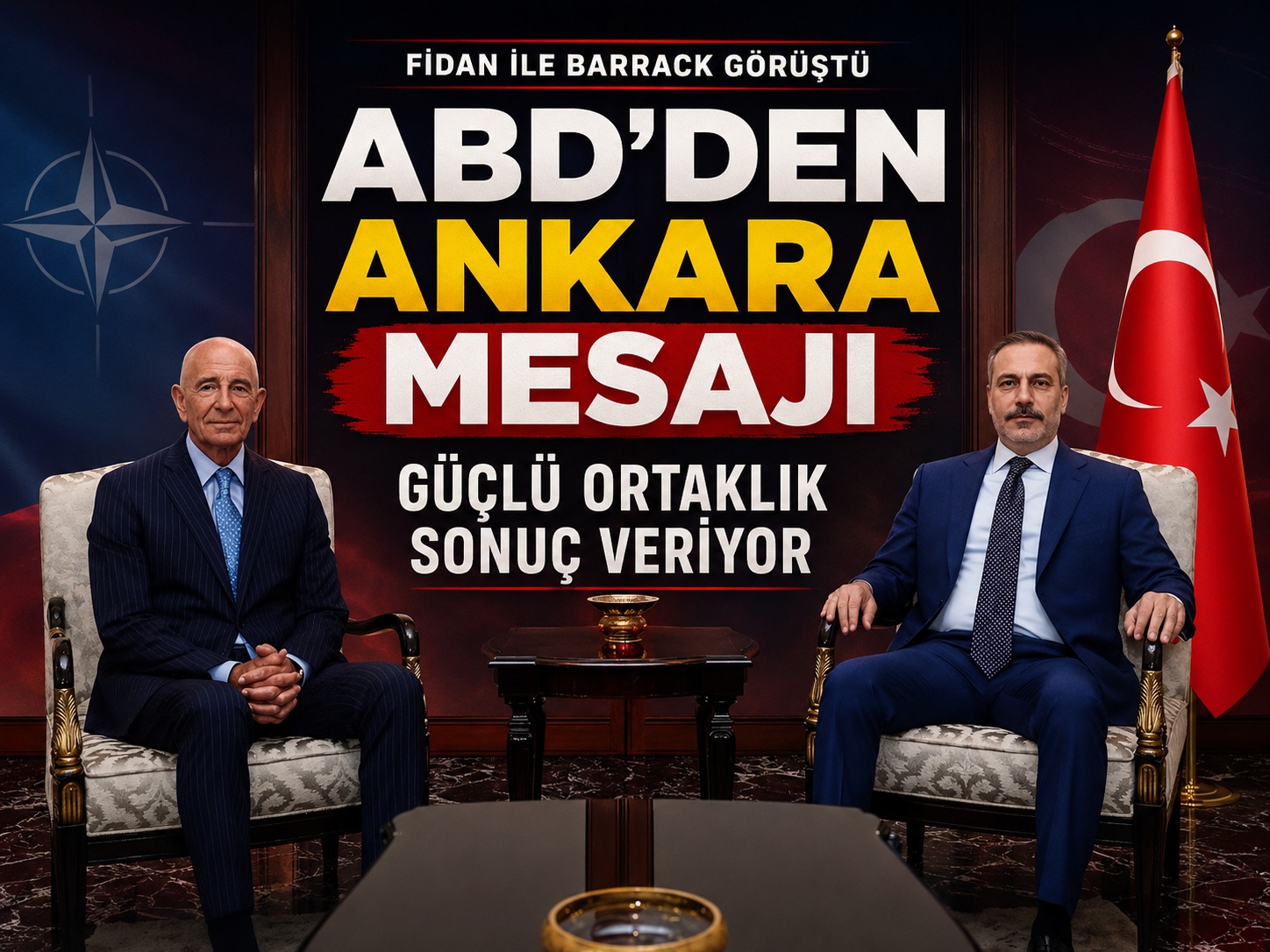 Fidan-Barrack görüşmesi sonrası ABD’den Ankara mesajı: Güçlü ortaklık sonuç veriyor