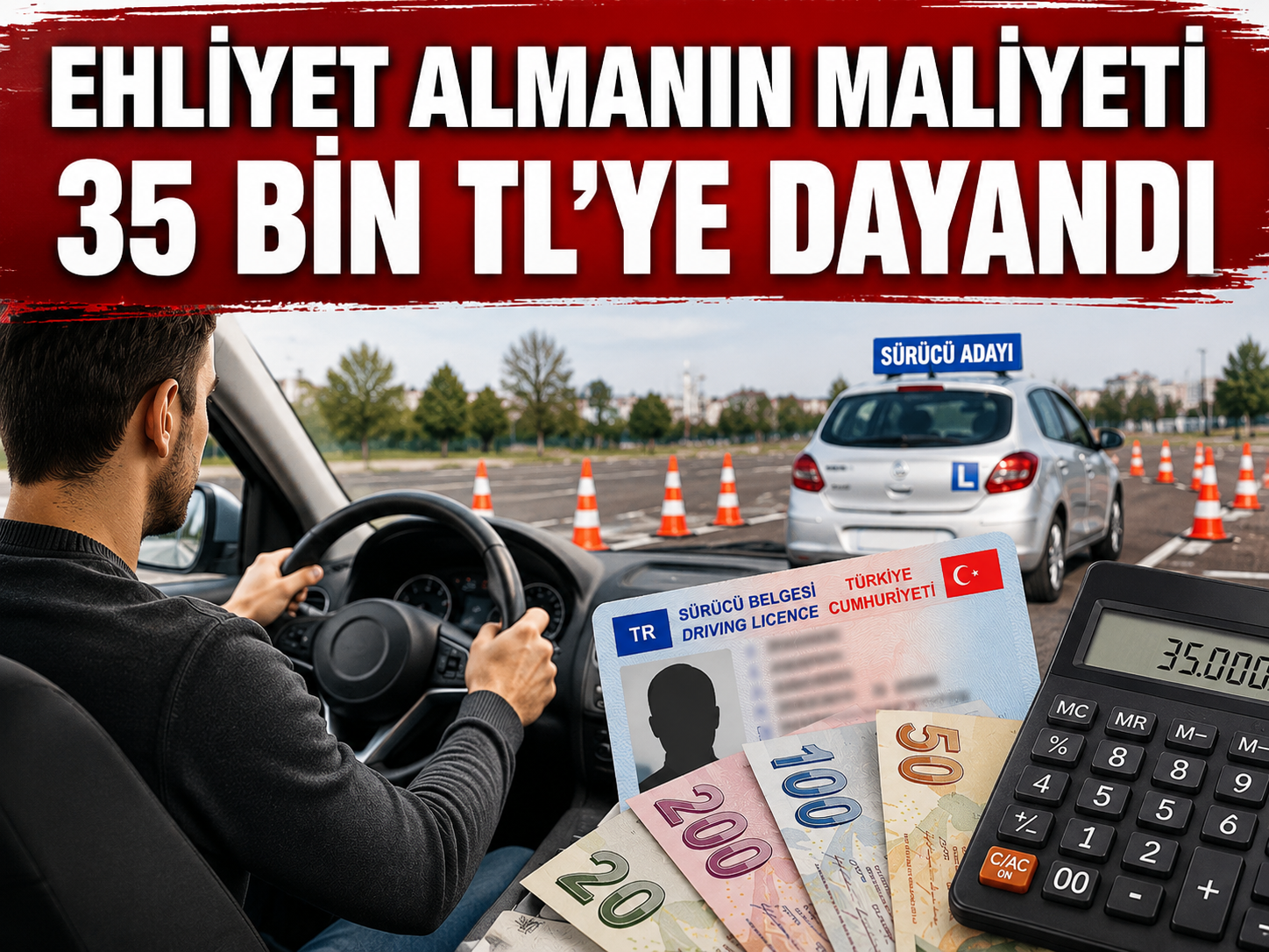 Ehliyet almanın maliyeti 35 bin liraya ulaştı