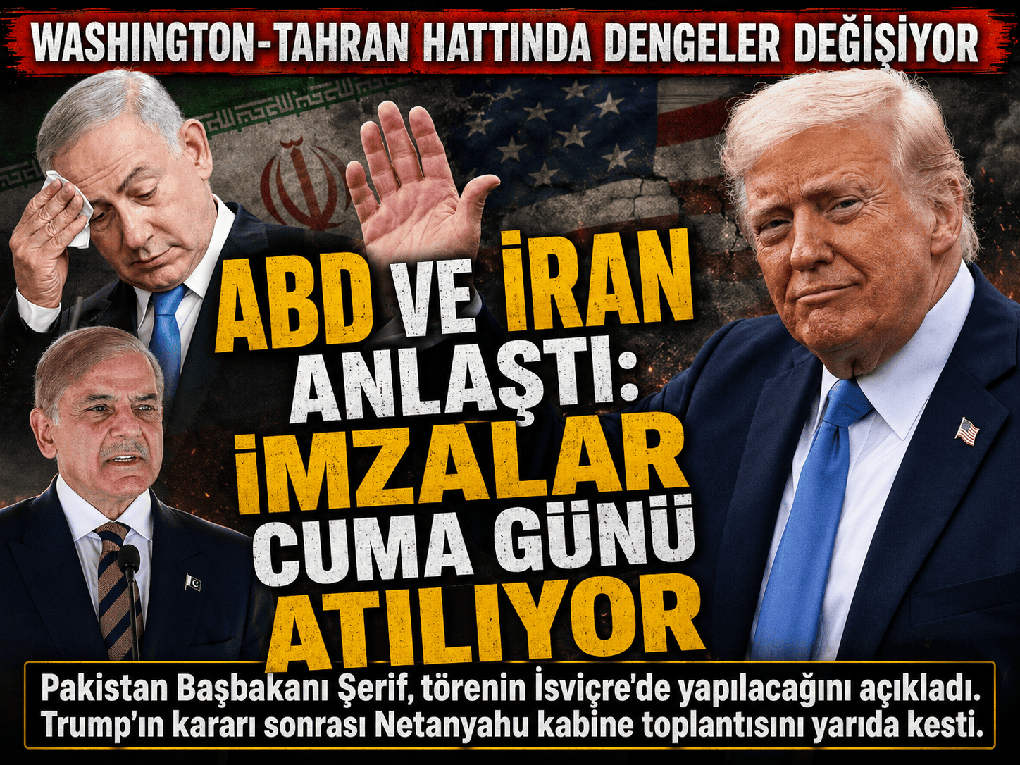 Dünya bu imzaya kilitlendi: ABD ve İran anlaştı
