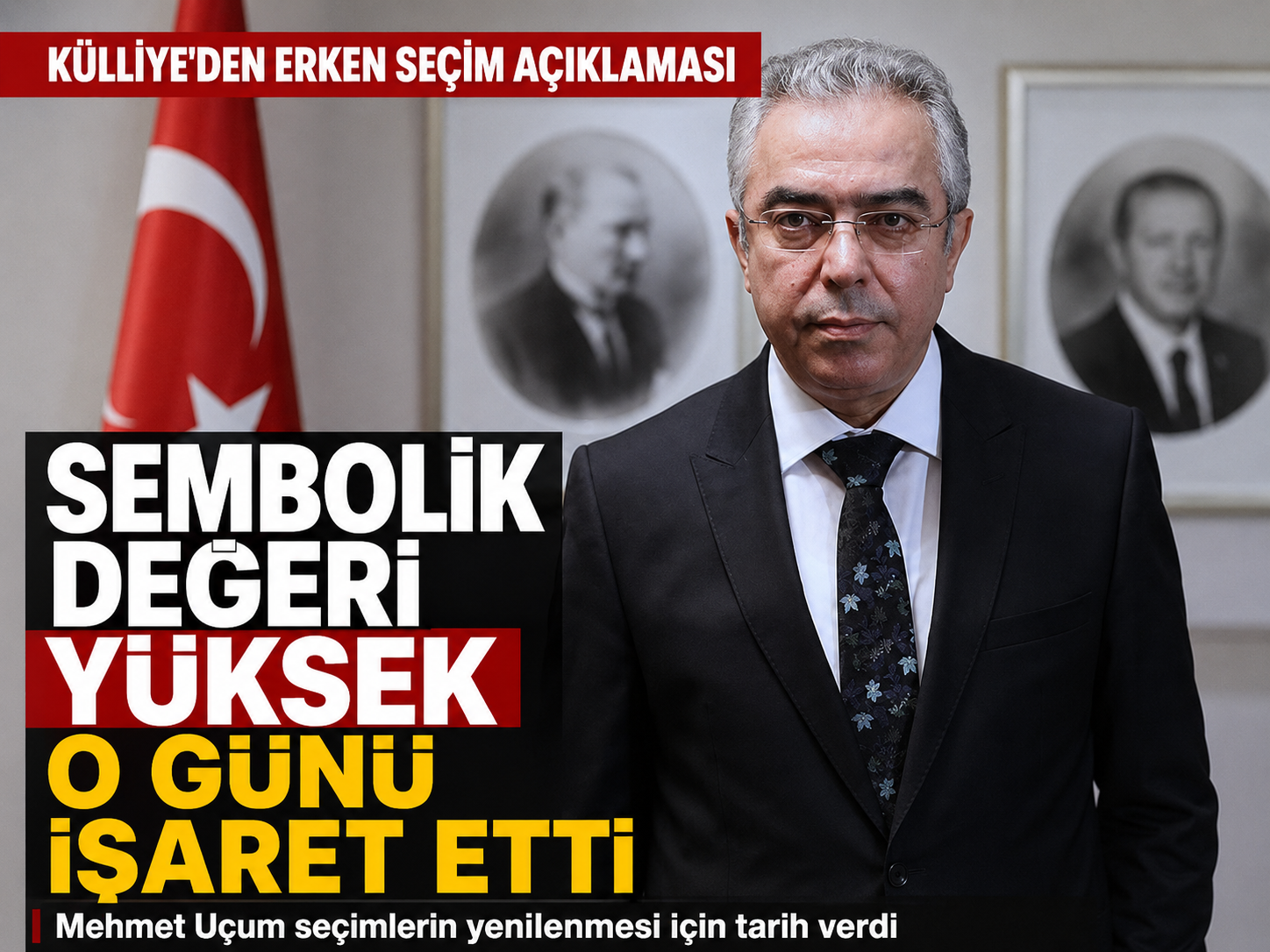 Erdoğan’ın Başdanışmanı’ndan erken seçim senaryosu