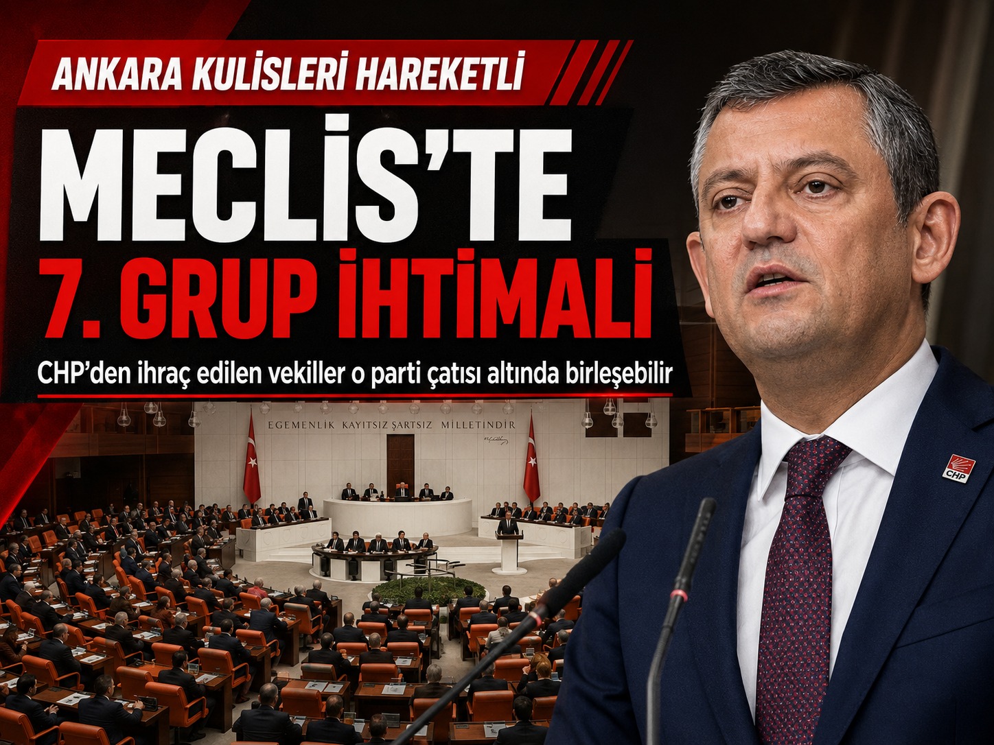 Ankara kulisleri hareketli: Meclis’te 7. grup ihtimali