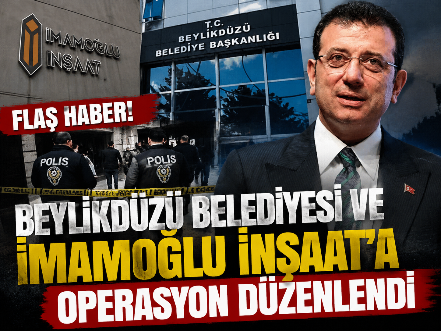 Beylikdüzü Belediyesi ve İmamoğlu İnşaat’a operasyon düzenlendi