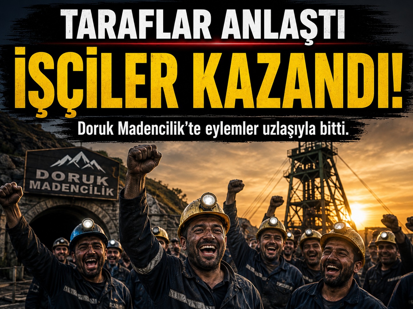 Doruk Maden sahasında geri adım! Taraflar anlaşmaya vardı