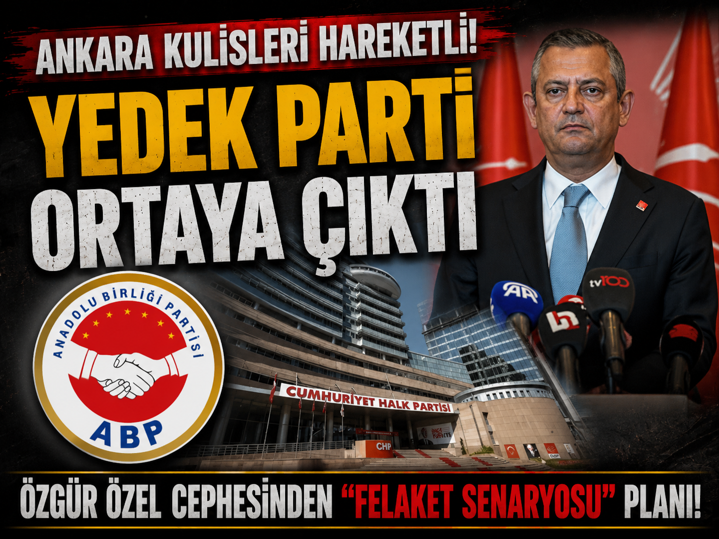 CHP'nin ayrılık senaryosu belli oldu mu? İşte o yedek parti!