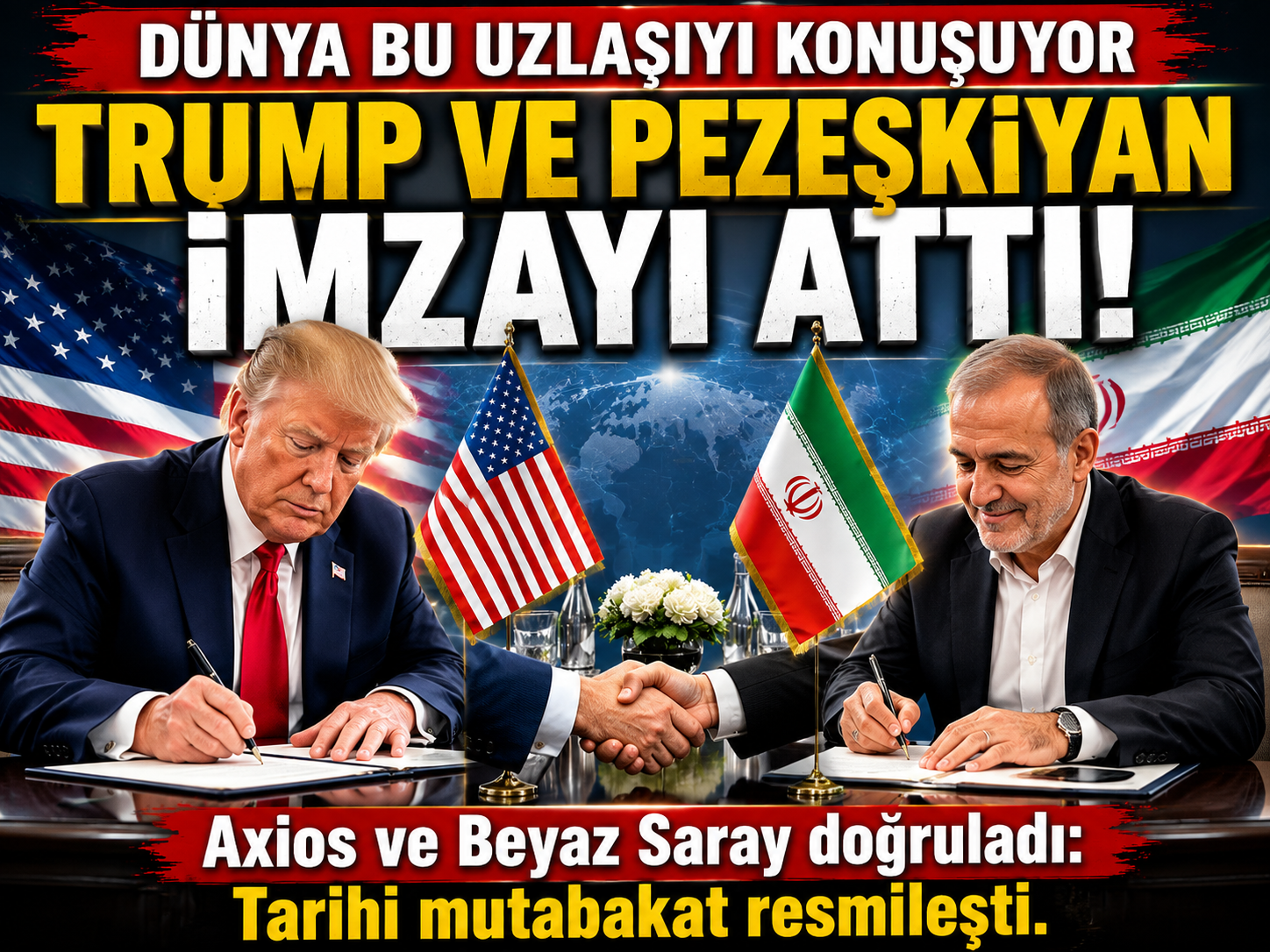 Orta Doğu'da savaş defteri kapanıyor: ABD ve İran anlaşmayı imzaladı