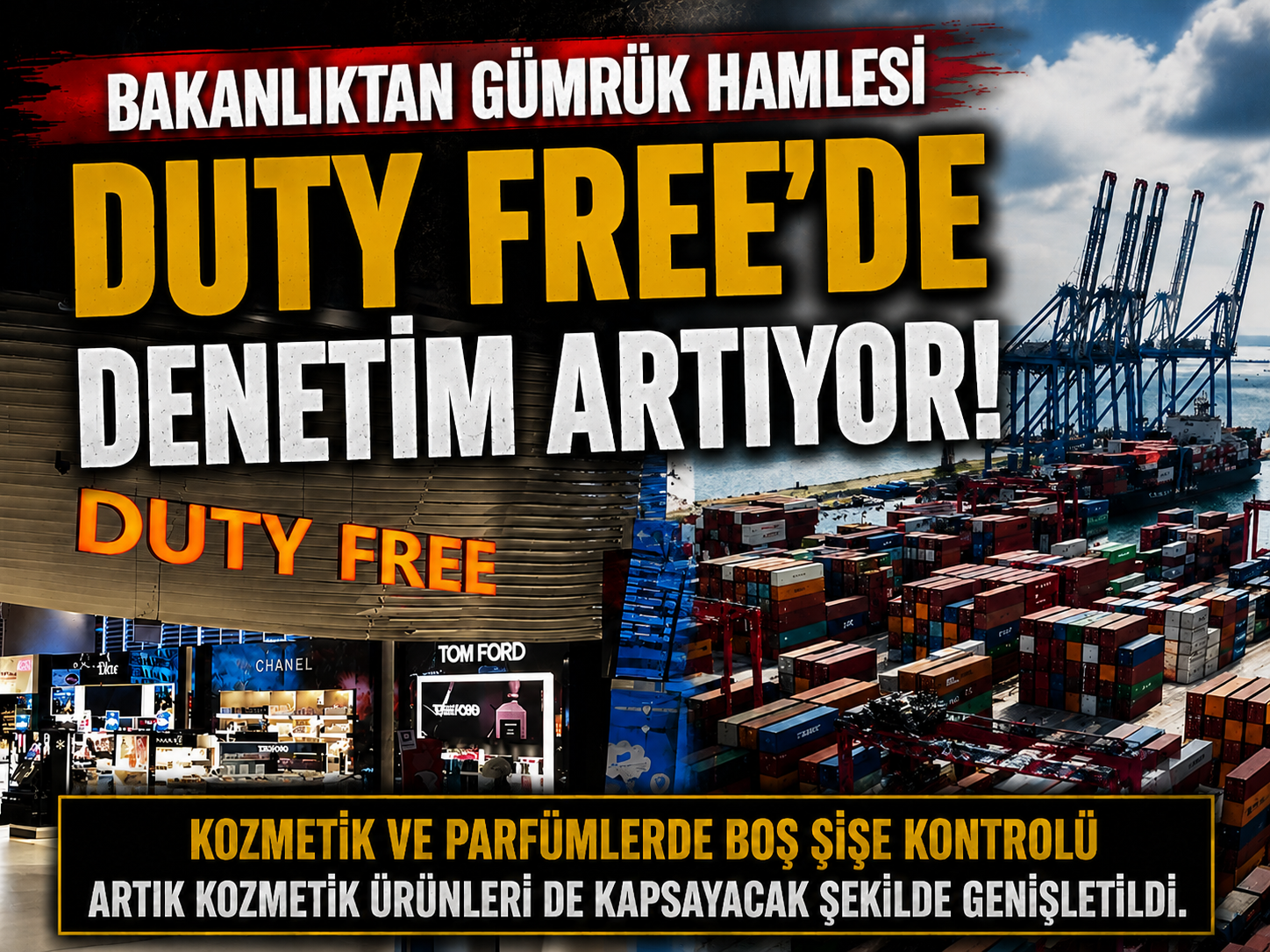 Duty Free’de denetim dengesi değişti